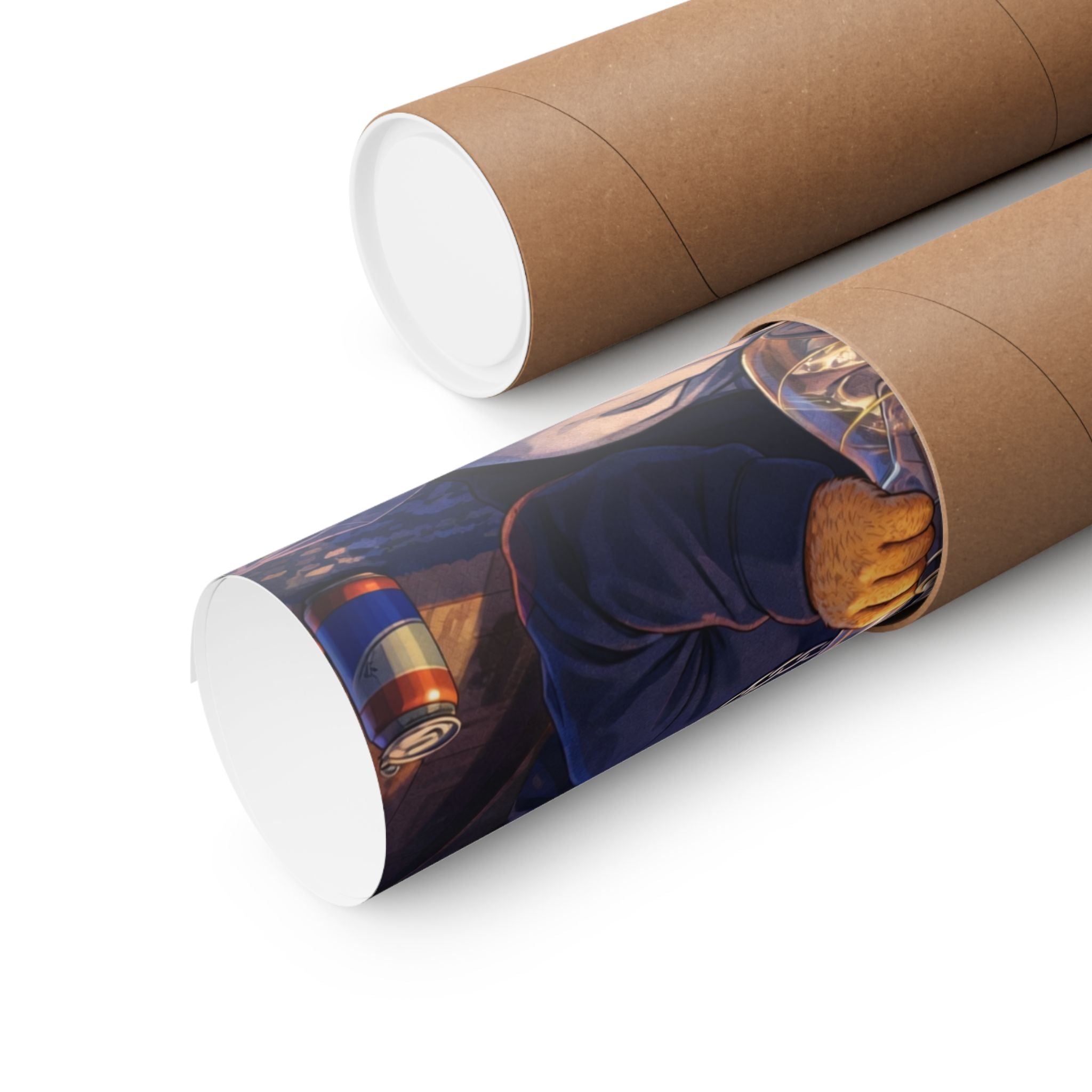 Orbit The Bear "Bong" Poster