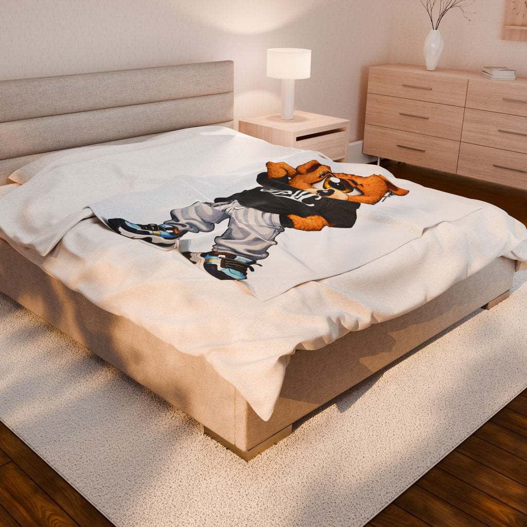 Orbit The Bear Plush Blanket