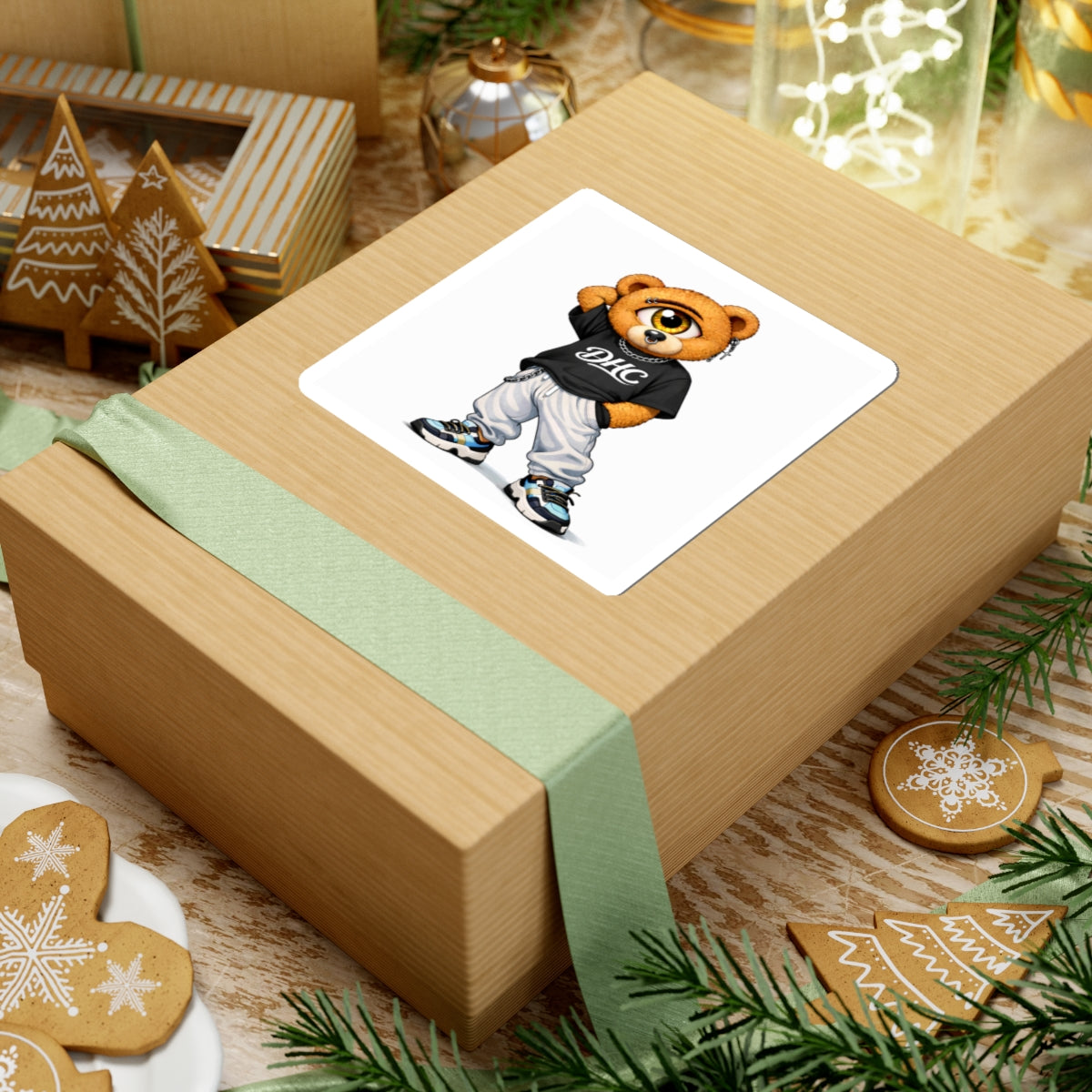 Orbit The Bear Sticker