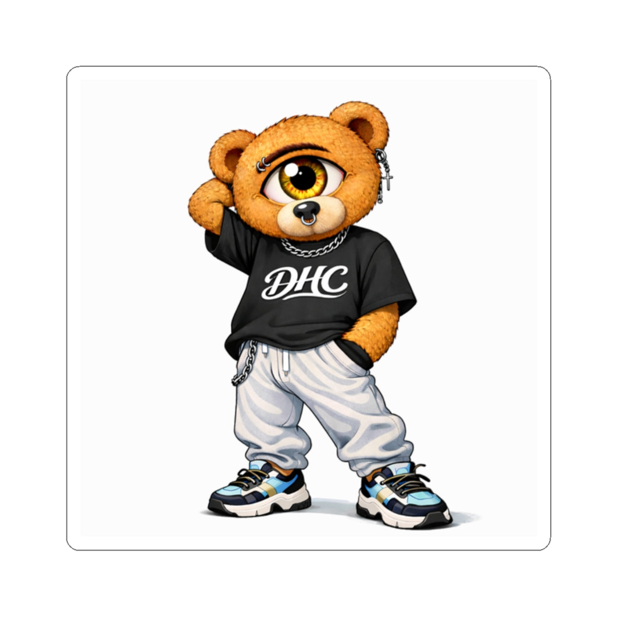 Orbit The Bear Sticker