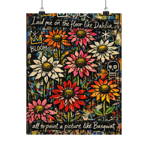 Dahlia Matte Poster