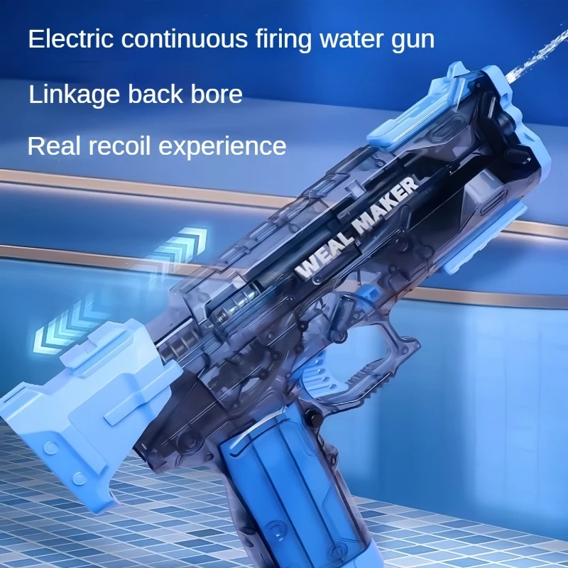 Automatic Electric Water Gun Automatic Blowback Toy Gun